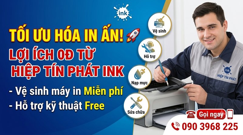 LỢI ÍCH KHI SỬ DỤNG DỊCH VỤ TẠI HIỆP TÍN PHÁT INK