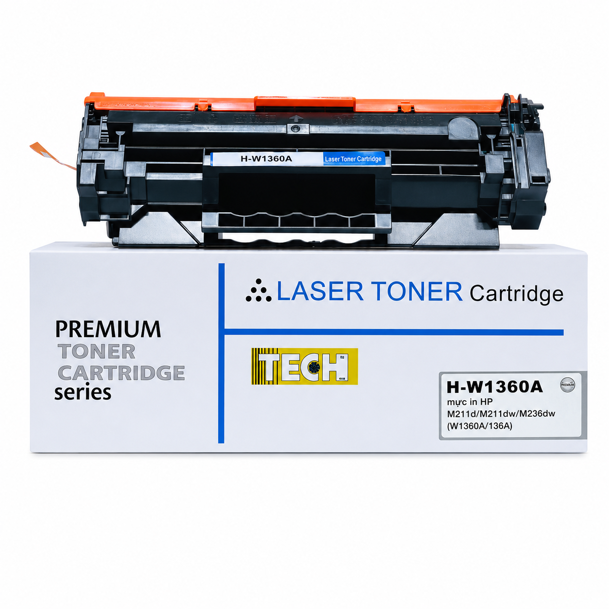 Hộp mực in HP Pro 3203dw/ MFP 3303fdw Y (W2222A/CRG075) No chip